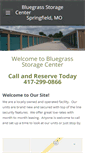 Mobile Screenshot of bluegrassstorage.com